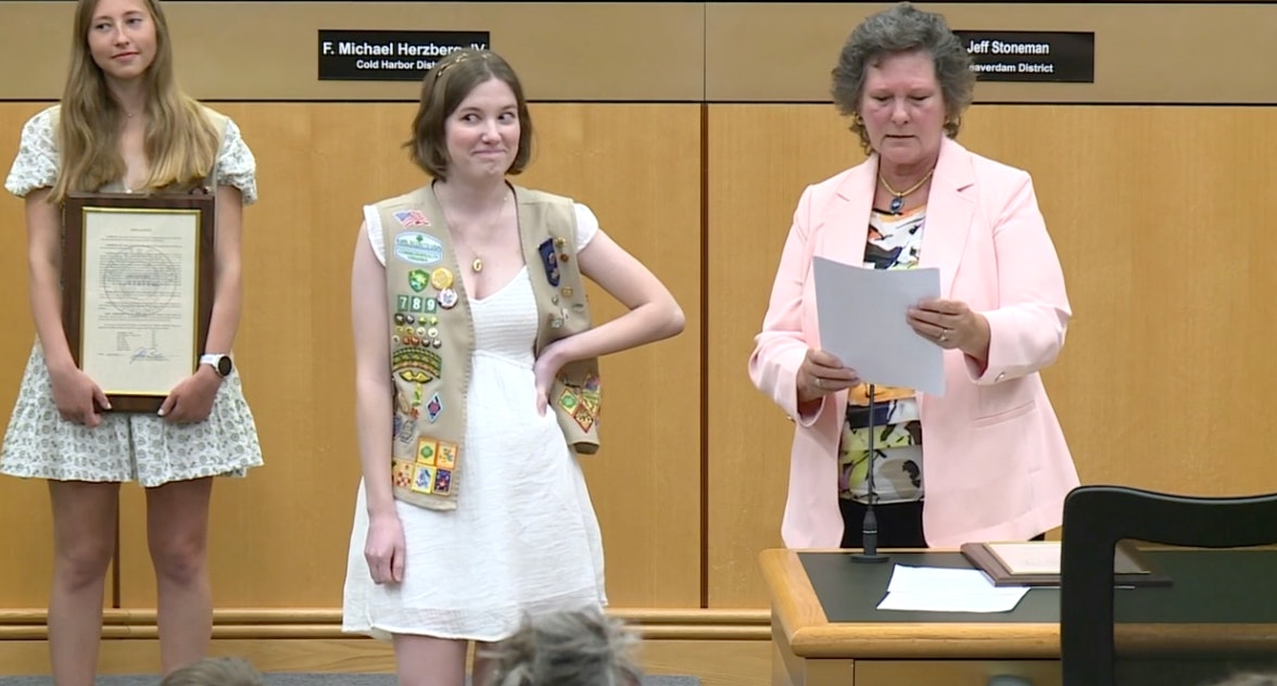 “gold-award”-girl-scout-claps-back-at-school-board-for-censoring-her-project